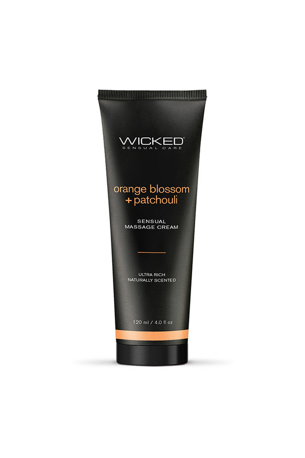 Wicked Sensual Care - Sensual Massage Cream - Orange Blossom & Patchouli - Stag Shop