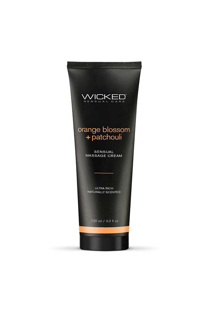Wicked Sensual Care - Sensual Massage Cream - Orange Blossom & Patchouli - Stag Shop