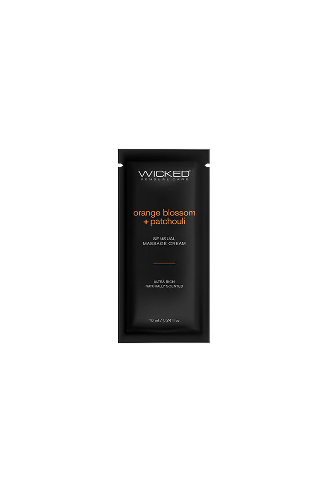Wicked Sensual Care - Sensual Massage Cream - Orange Blossom & Patchouli - Stag Shop