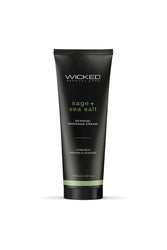 Wicked Sensual Care - Sensual Massage Cream - Sage & Sea Salt - Stag Shop