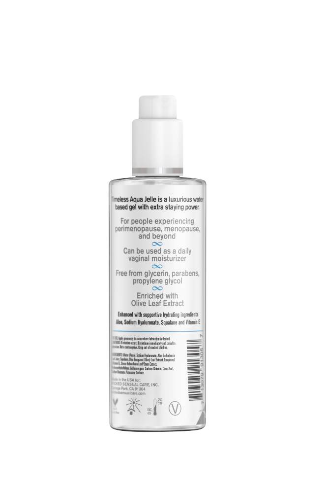 Wicked Sensual Care - Simply Timeless - Aqua Jelle Water Based Gel Lubricant - 4oz - Stag Shop