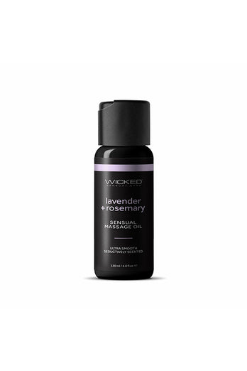 Wicked Sensual Care - Sensual Massage Oil - Lavender & Rosemary - 4oz - Stag Shop