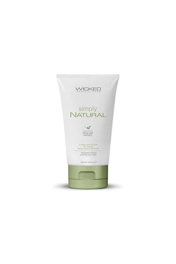 Wicked Sensual Care - Simply Natural Water Based Lubricant - 4oz