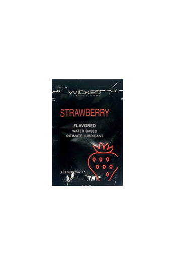 Wicked Sensual Care - Aqua Flavored Lubricant - 3ml Foil Packet - Stag Shop