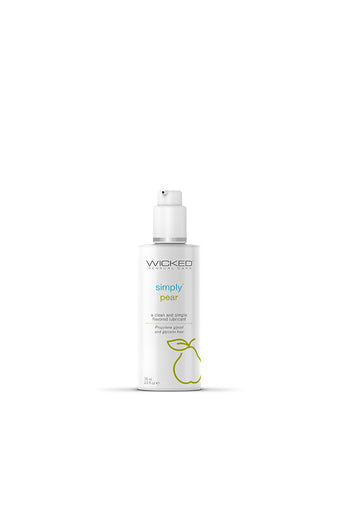 Wicked Sensual Care - Simply - Aqua Flavored Lubricant - Pear - Stag Shop