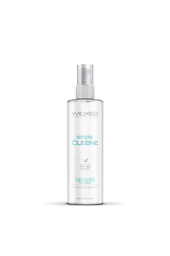 Wicked Sensual Care - Simply Cleene Toy Cleaner Spray - 4oz - Stag Shop