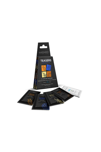 Wicked Sensual Care - Teasers Lubricant Variety Pack - Coffee House Mix - Stag Shop