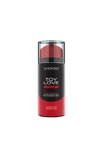 Wicked Sensual Care - Toy Love Heat Warming Water-Based Lubricant - 3.3oz