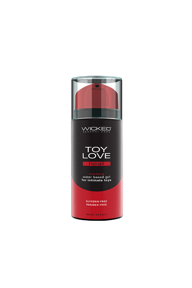 Wicked Sensual Care - Toy Love Heat Warming Water-Based Lubricant - 3.3oz