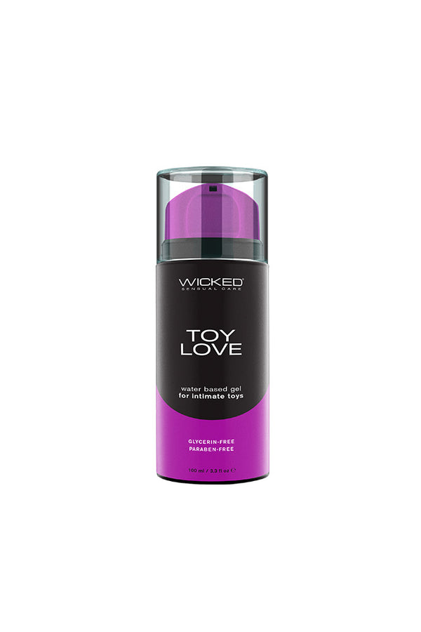 Wicked Sensual Care - Toy Love Water-Based Lubricant - 3.3oz - Stag Shop