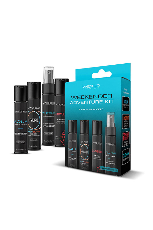 Wicked Sensual Care - Weekend Adventure Lube Kit - Stag Shop