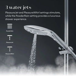 Womanizer - Wave 2-in-1 Pleasure Stimulation Shower Head - White - Stag Shop