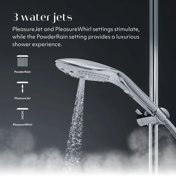 Womanizer - Wave 2-in-1 Pleasure Stimulation Shower Head - White - Stag Shop