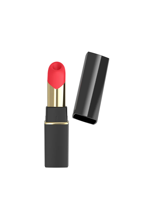Womanizer - Beauty Air Pulse Clitoral Stimulator - Black & Red - Stag Shop
