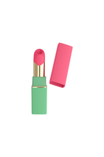 Womanizer - Beauty Air Pulse Clitoral Stimulator - Pink & Green - Stag Shop