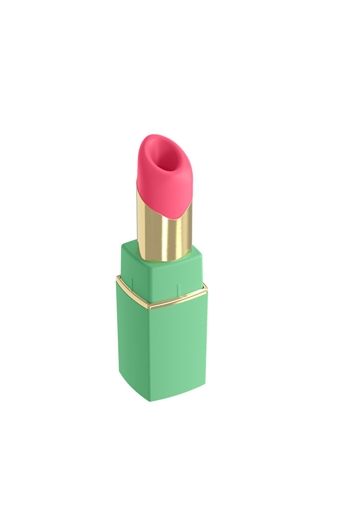 Womanizer - Beauty Air Pulse Clitoral Stimulator - Pink & Green - Stag Shop