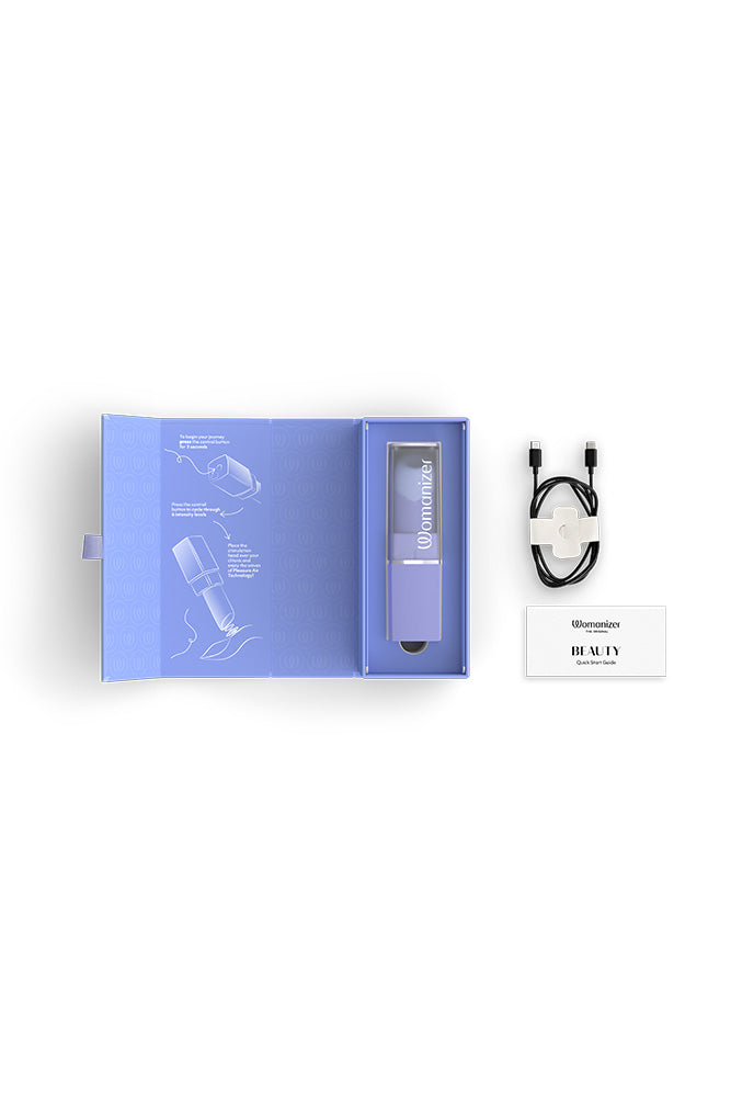 Womanizer - Beauty Air Pulse Clitoral Stimulator - Lilac - Stag Shop