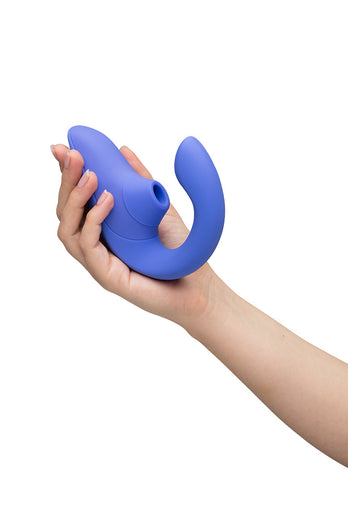 Womanizer - Blend Dual Stimulator - Blue - Stag Shop
