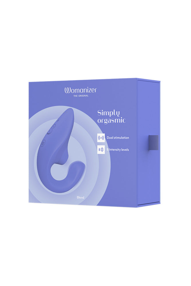 Womanizer - Blend Dual Stimulator - Blue - Stag Shop