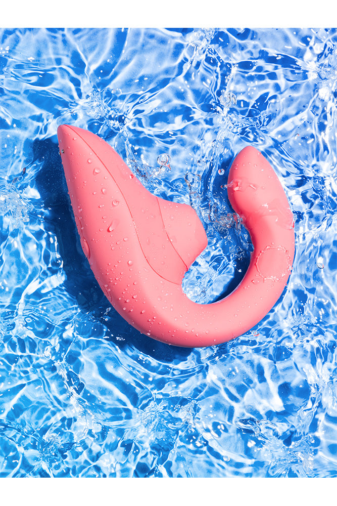 Womanizer - Blend Dual Stimulator - Rose - Stag Shop