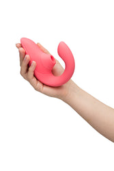 Womanizer - Blend Dual Stimulator - Rose - Stag Shop