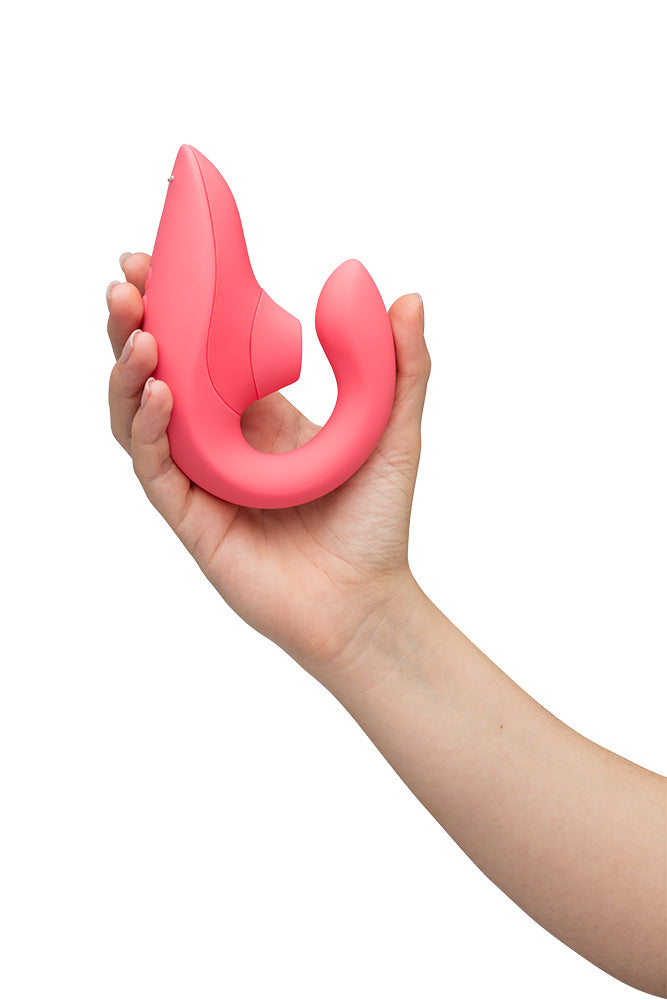 Womanizer - Blend Dual Stimulator - Rose - Stag Shop