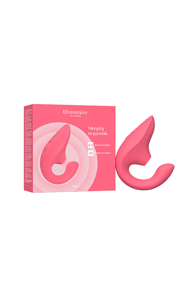 Womanizer - Blend Dual Stimulator - Rose - Stag Shop