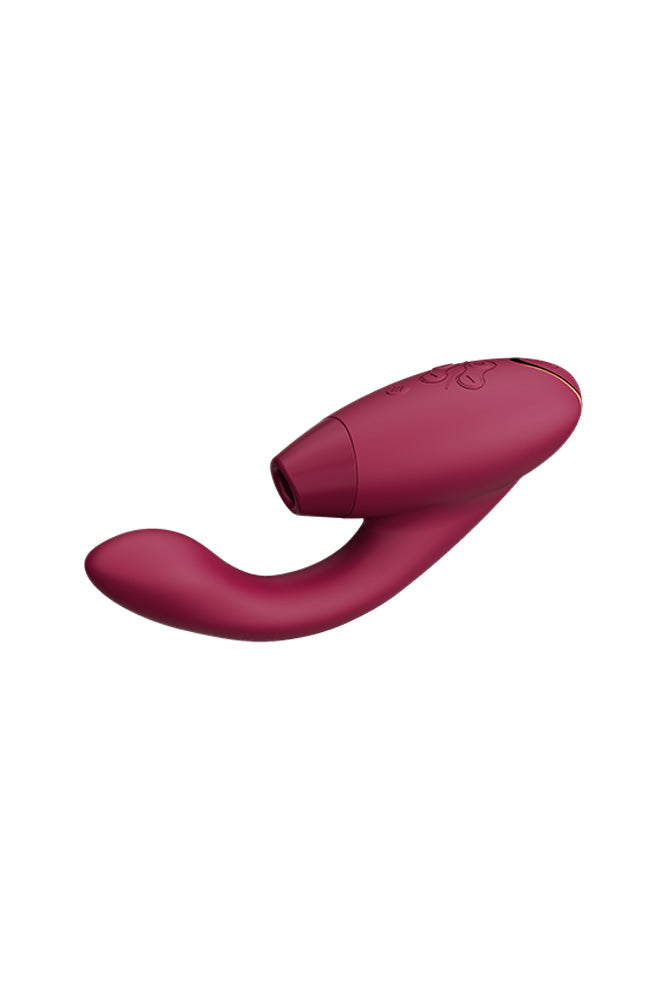 Womanizer - Duo 2 Dual Stimulation Vibrator - Bordeaux - Stag Shop
