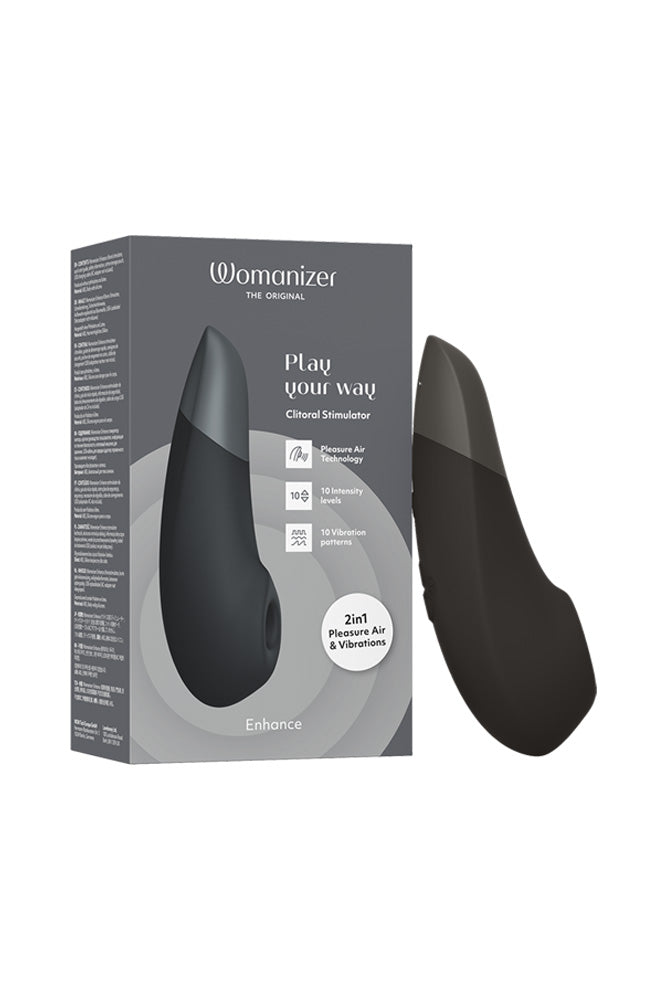 Womanizer - Enhance Clitoral Simulator With Vibration - Stag Shop