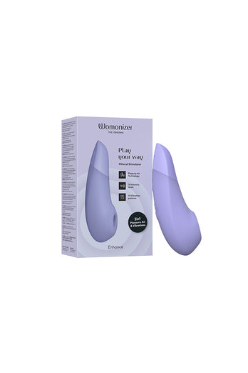 Womanizer - Enhance Clitoral Simulator With Vibration - Stag Shop
