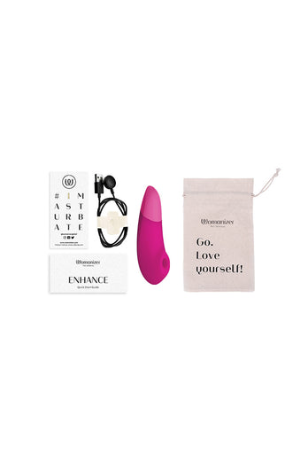 Womanizer - Enhance Clitoral Simulator With Vibration - Stag Shop