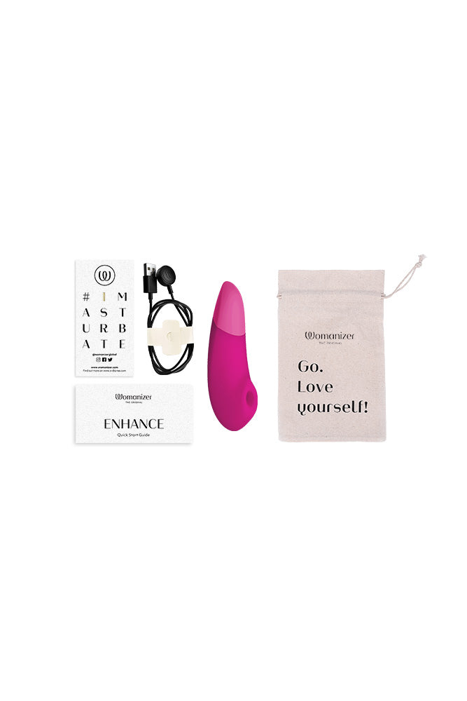 Womanizer - Enhance Clitoral Simulator With Vibration - Stag Shop