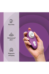 Womanizer - Liberty 2 Travel Friendly Clitoral Stimulator - Purple - Stag Shop