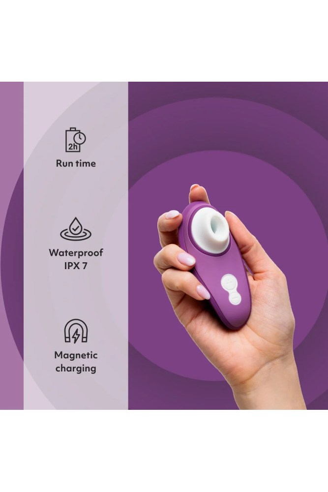 Womanizer - Liberty 2 Travel Friendly Clitoral Stimulator - Purple - Stag Shop