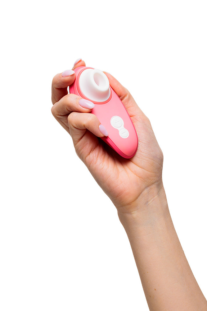 Womanizer - Liberty 2 Travel Friendly Clitoral Stimulator - Rose - Stag Shop