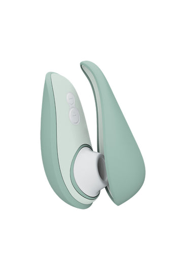 Womanizer - Liberty 2 Travel Friendly Clitoral Stimulator - Sage - Stag Shop