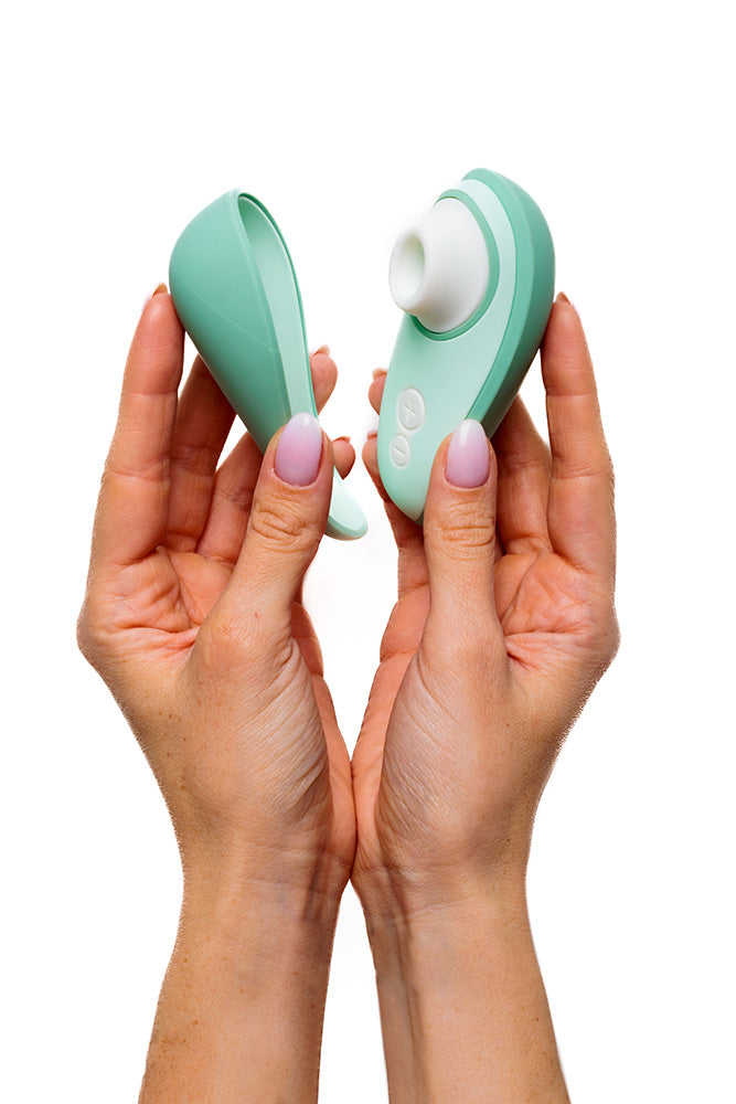 Womanizer - Liberty 2 Travel Friendly Clitoral Stimulator - Sage - Stag Shop