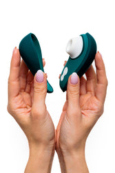Womanizer - Liberty 2 Travel Friendly Clitoral Stimulator - Teal - Stag Shop
