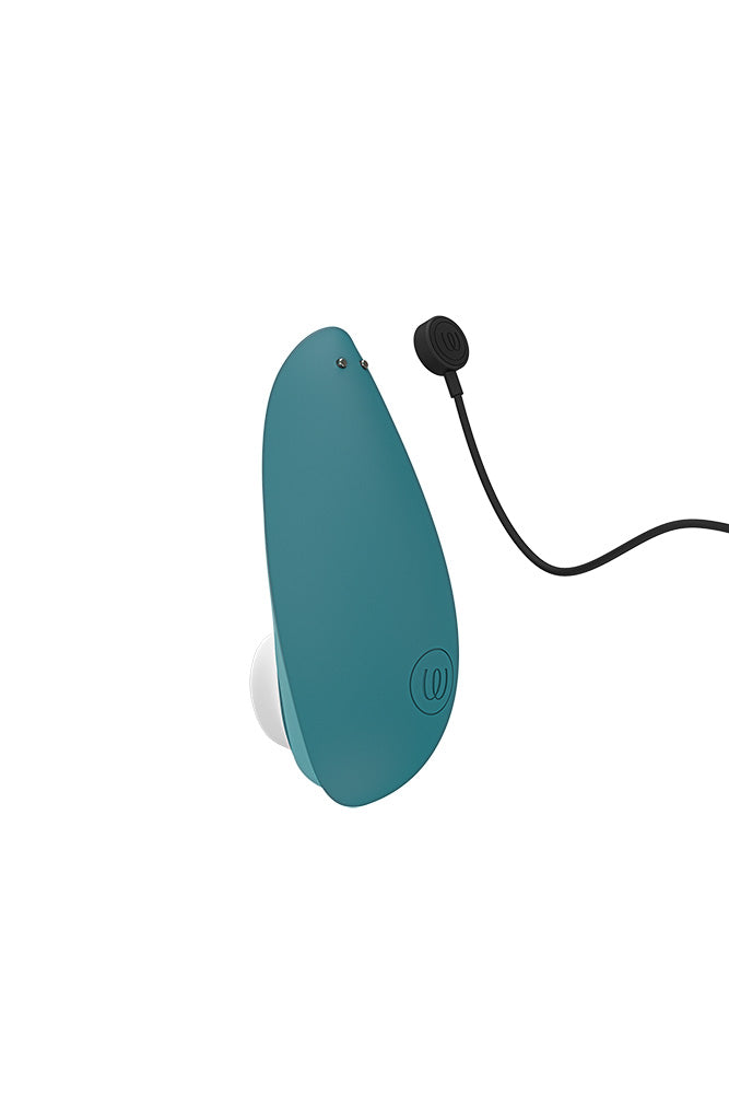 Womanizer - Liberty 2 Travel Friendly Clitoral Stimulator - Teal - Stag Shop