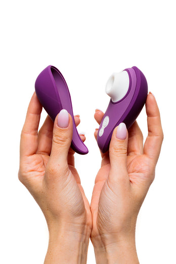 Womanizer - Liberty 2 Travel Friendly Clitoral Stimulator - Purple - Stag Shop