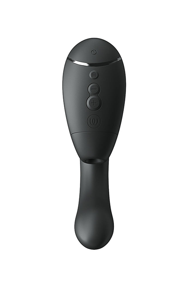 Womanizer - Next Duo Dual Stimulation Vibrator - Black - Stag Shop