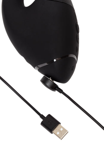 Womanizer - Next Duo Dual Stimulation Vibrator - Black - Stag Shop
