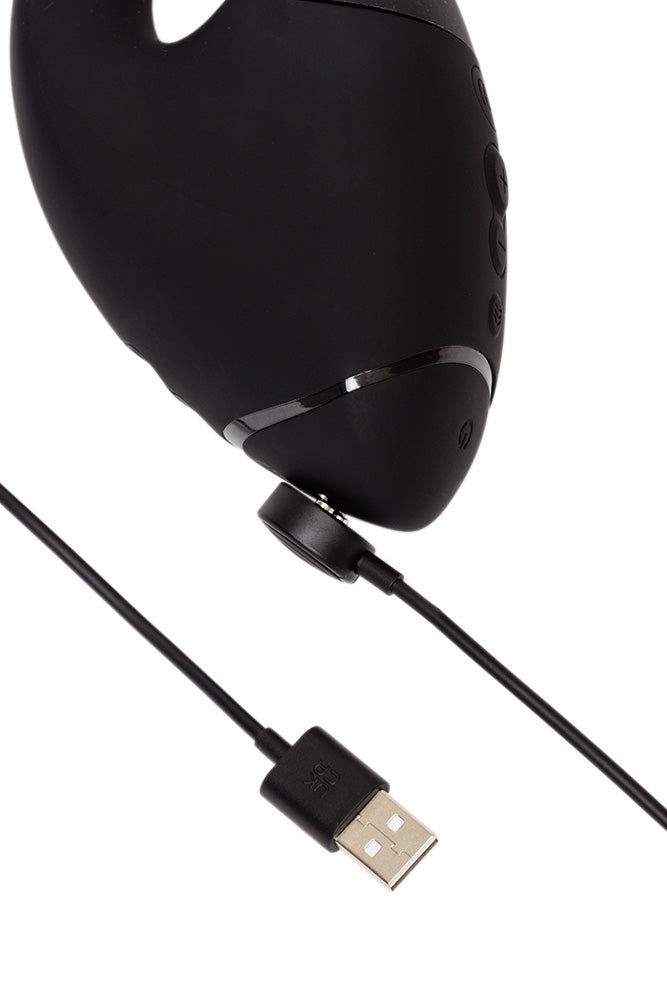 Womanizer - Next Duo Dual Stimulation Vibrator - Black - Stag Shop