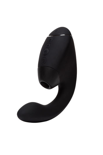 Womanizer - Next Duo Dual Stimulation Vibrator - Black - Stag Shop