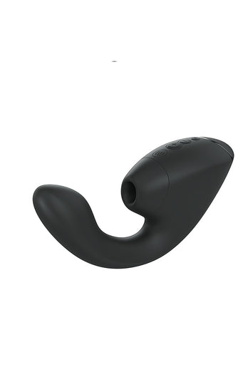 Womanizer - Next Duo Dual Stimulation Vibrator - Black - Stag Shop