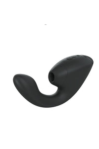 Thumbnail for Womanizer - Next Duo Dual Stimulation Vibrator - Black - Stag Shop