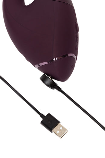 Womanizer - Next Duo Dual Stimulation Vibrator - Purple - Stag Shop