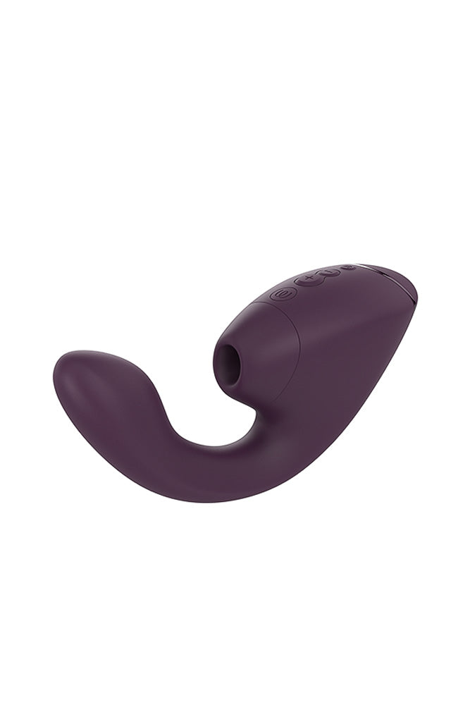 Womanizer - Next Duo Dual Stimulation Vibrator - Purple - Stag Shop