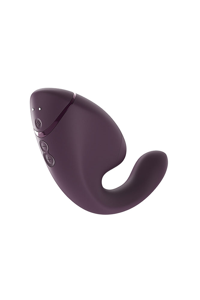 Womanizer - Next Duo Dual Stimulation Vibrator - Purple - Stag Shop