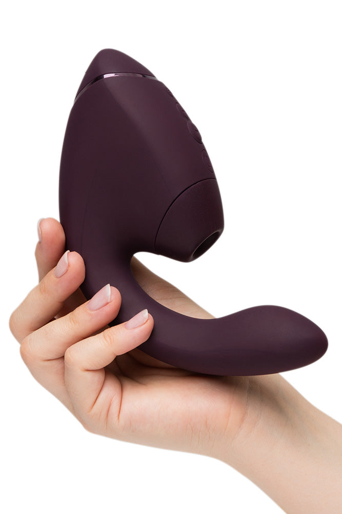Womanizer - Next Duo Dual Stimulation Vibrator - Purple - Stag Shop